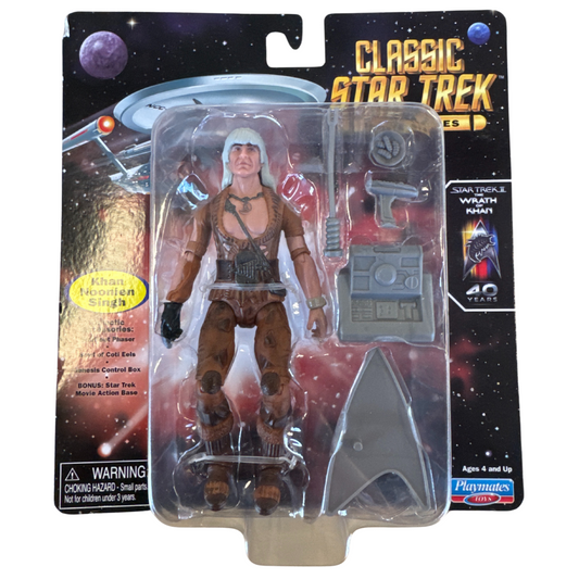 Star Trek Wrath of Khan - Khan Noonien Signh Action Figures