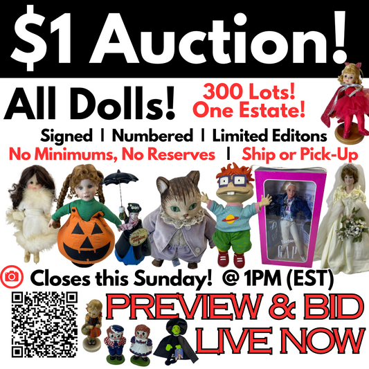 SOLD | Doll Auction | Closed