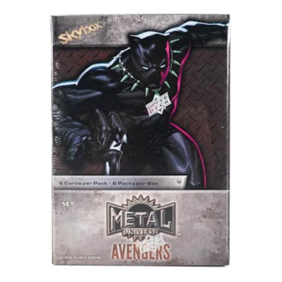 Marvel Metal Universe Avengers Trading Cards 6-Pack Blaster Box