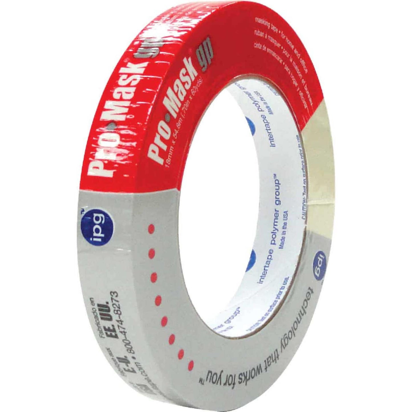 IPG PG500 0.70 In. x 60 Yd General-Purpose Masking Tape