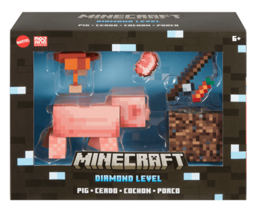 Minecraft Diamond Level Pig