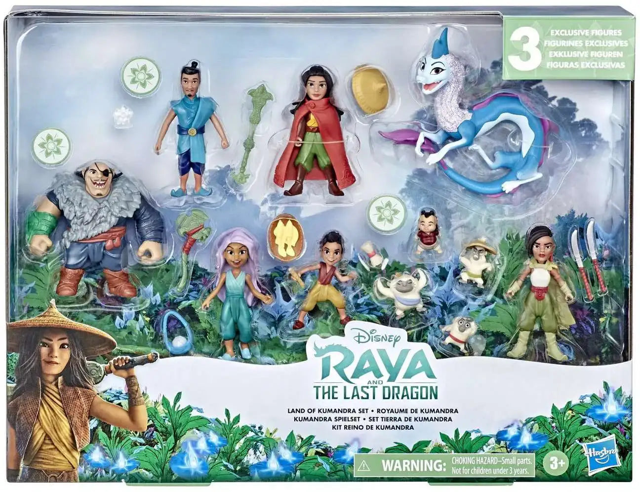 Disney Raya and the Last Dragon Collectible Set - Land of Kumandra Edition