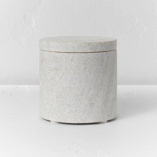 Marble Canister Beige