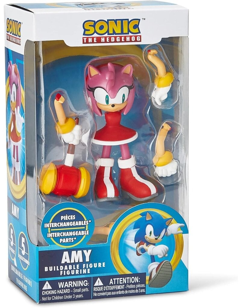 SONIC THE HEDGEHOG 4" BUILDABLE ACTION FIGURE