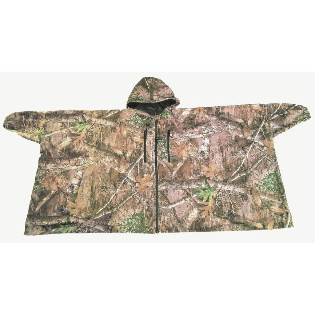 Realtree Edge Waterproof Hooded Rain Poncho