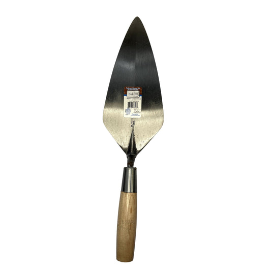 Sale on 11” Narrow London Brick Trowel with 6" Wood Handle